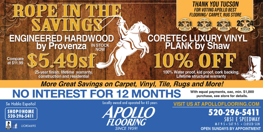 Apollo Flooring Flooring Savings Ads